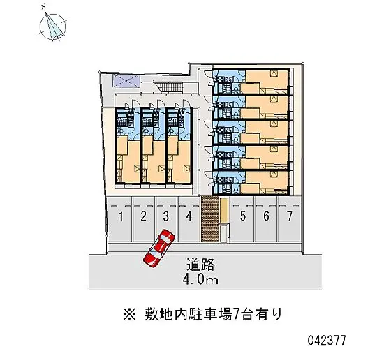 ★手数料０円★千葉市稲毛区長沼原町 月極駐車場